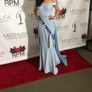 Custom Jovani pageant dress